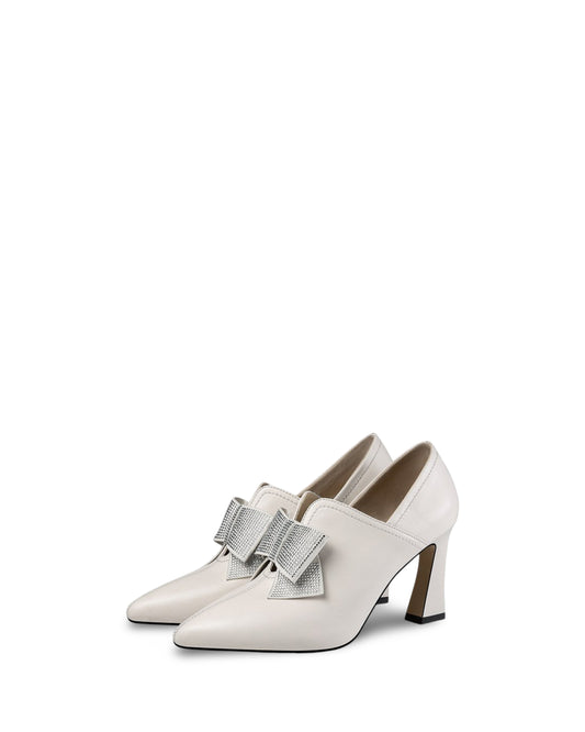 New Rhinestone Bow High Heels For Women