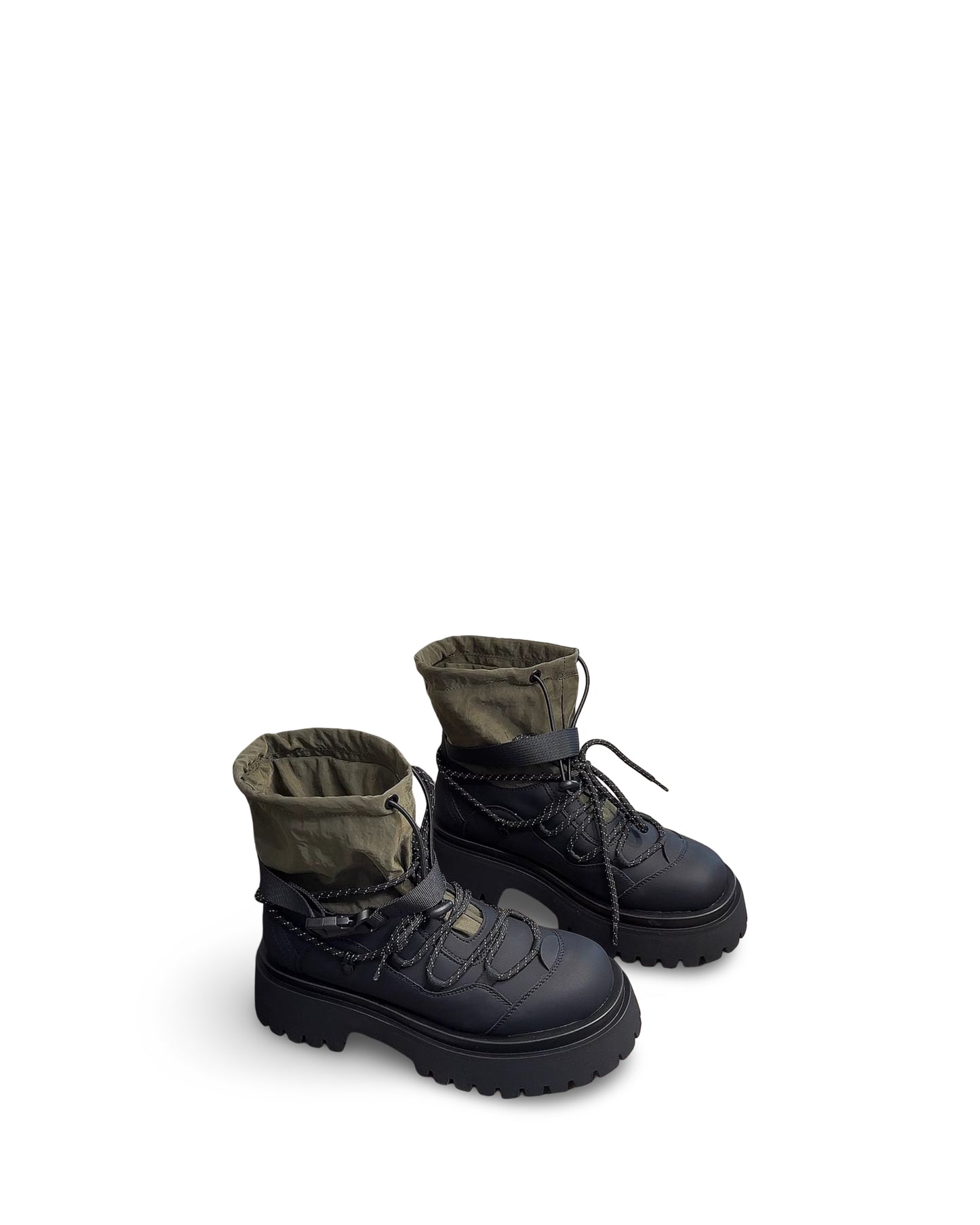 Retro Hiking Handsome Platform Worker Boot Women