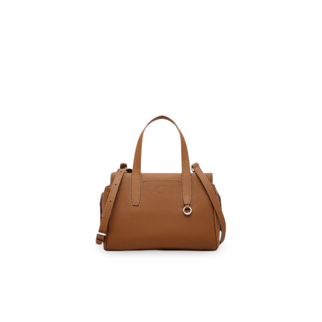 Compact Structured Tote with Dual Carry Straps