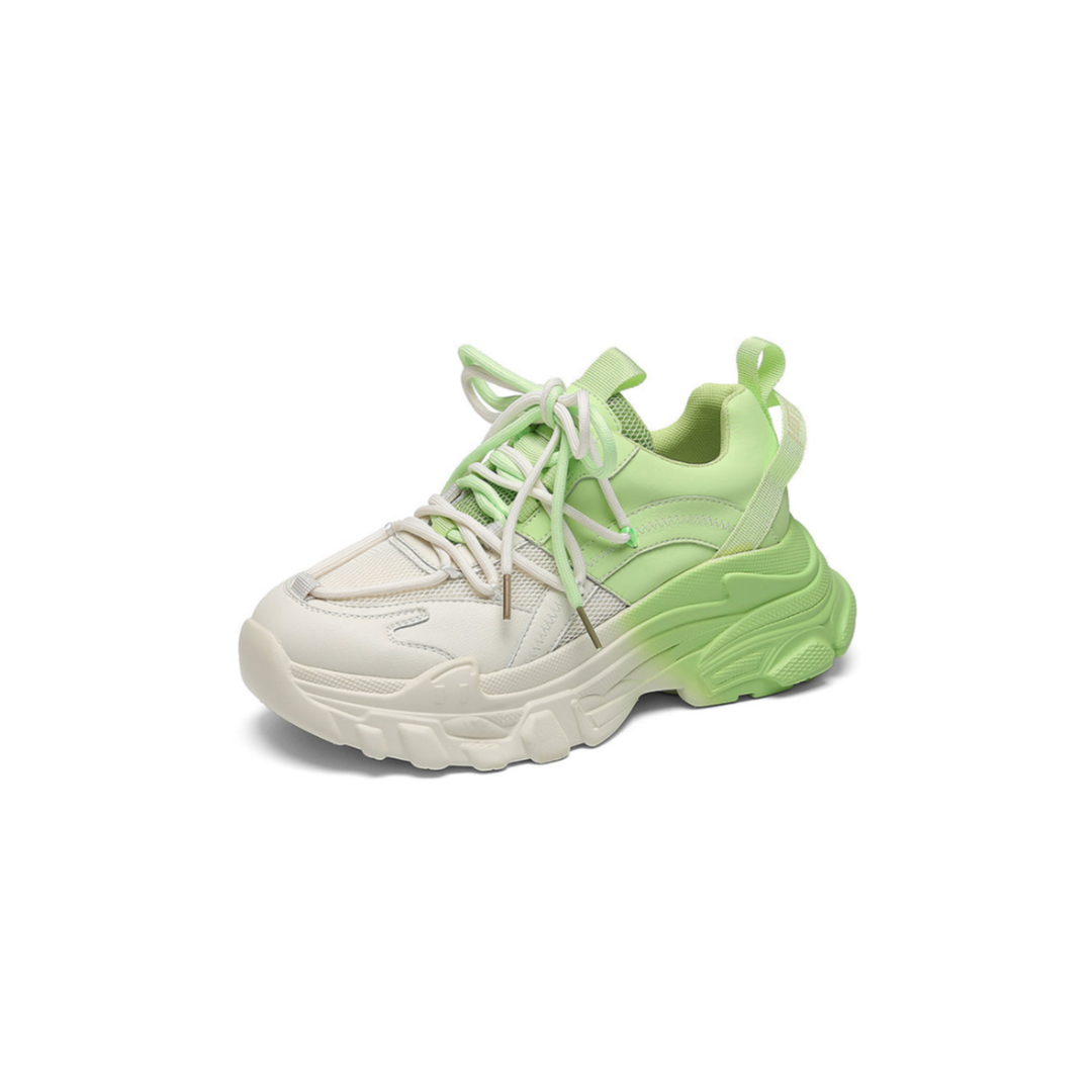 Soft Motion Sneaker – Mesh & Synthetic Build with Sculpted Sole