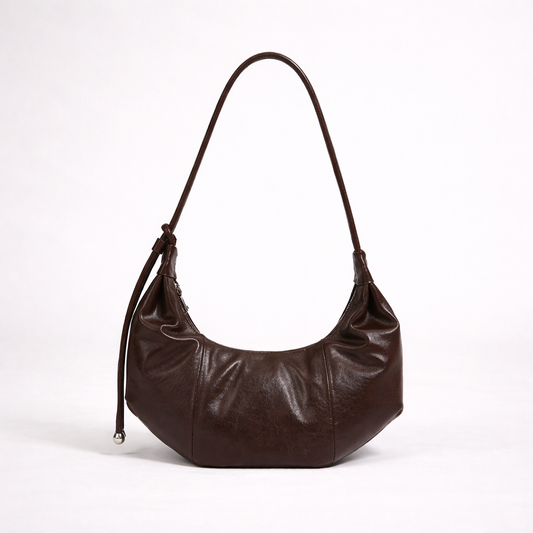 Soft-Drape Hobo Shoulder Bag