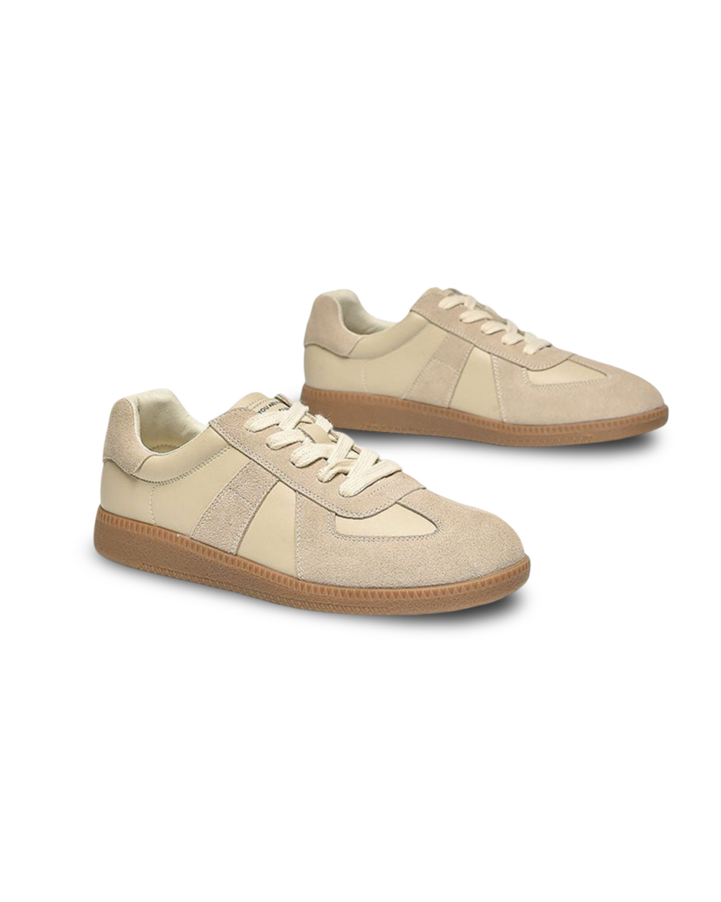 Women's Leather Shoes Retro White Sports