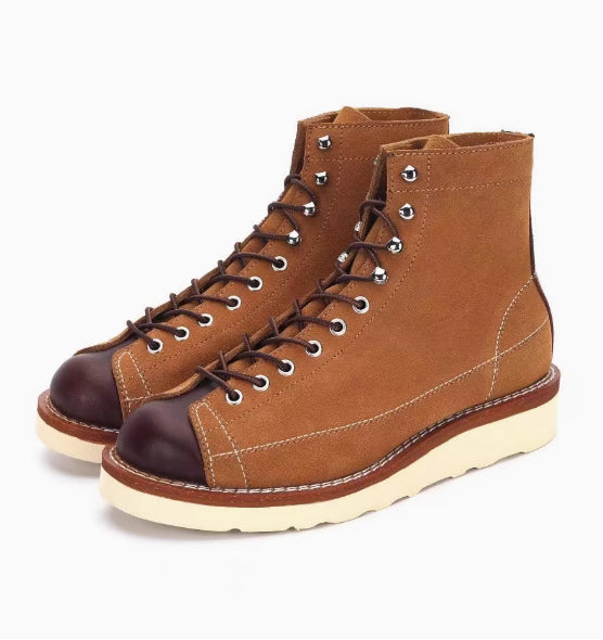 Stitching Martin Boots Retro Easy Matching British Style Working Boots