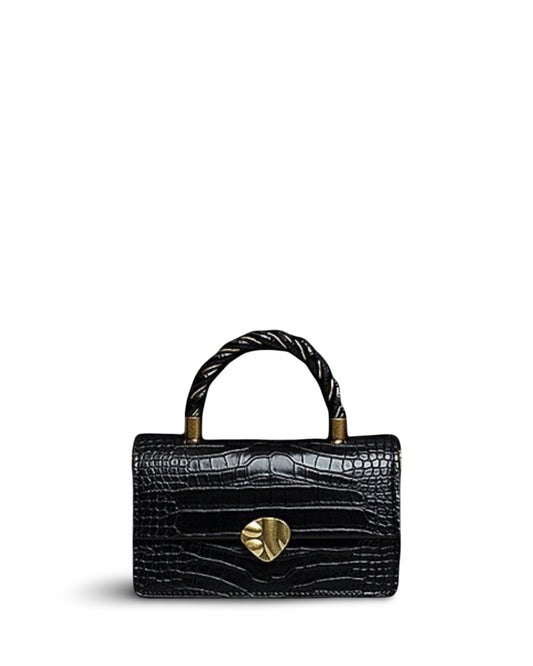 High Quality Hardware Grain Leather Genuine Vintage Handbag