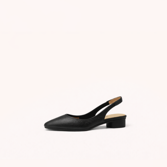 Minimal Slingback – Pigskin Upper with Sheepskin Lining