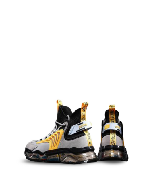 Men's and women's Shoes High Top Shoes Thick Soled Breathable Casual Shoes