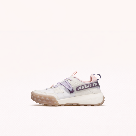 Trail-Inspired Sneaker with Quick-Lock Lacing and Studded Grip Sole