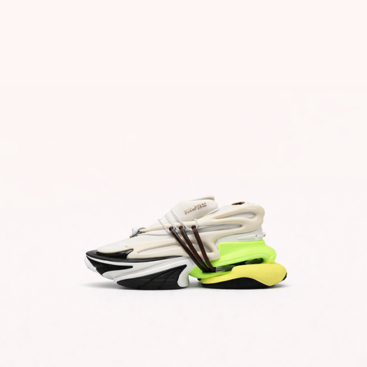 Layered Cushion Performance Sneaker with Stabilized Heel System