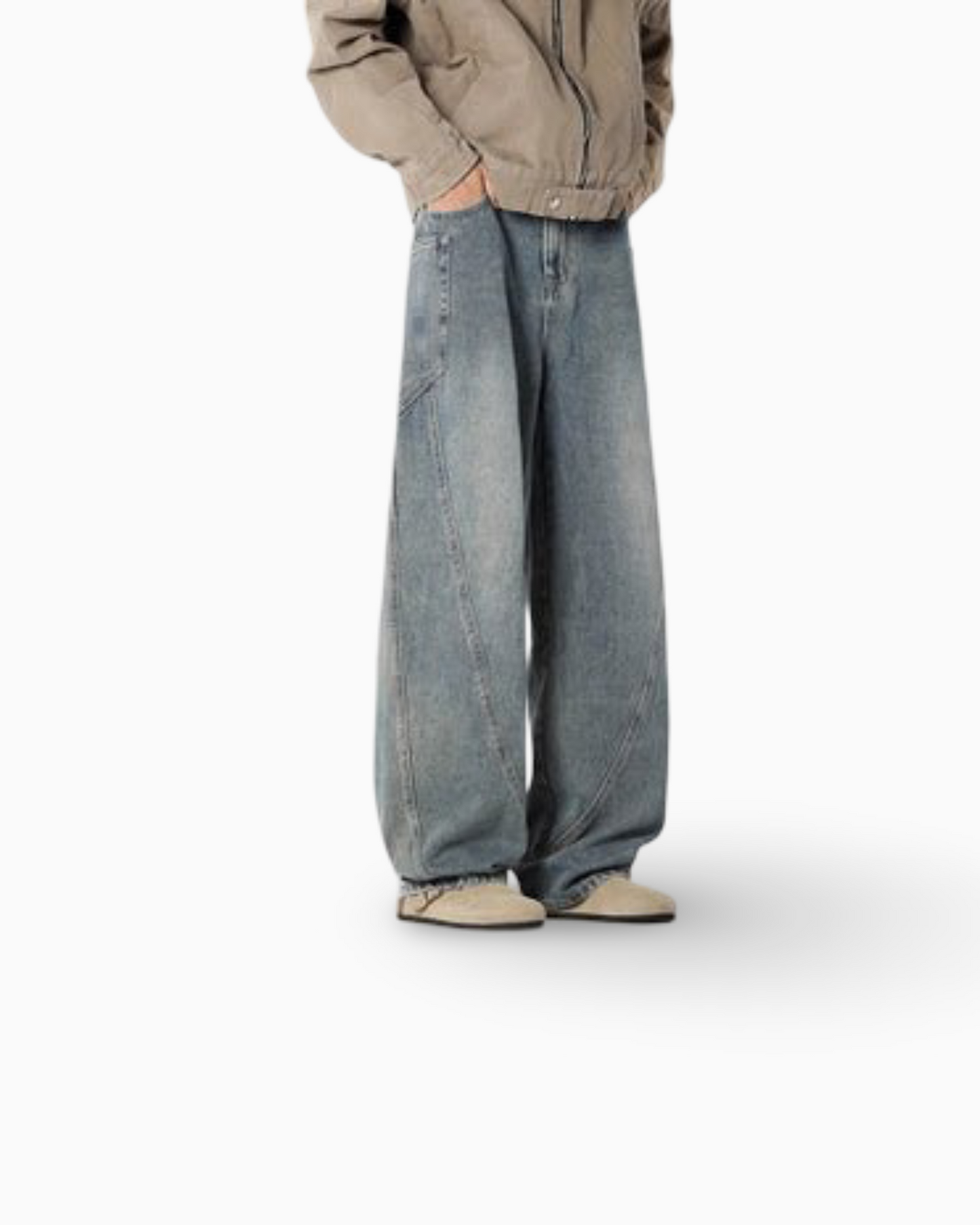 American Washed Machete Cargo Jeans