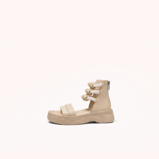 First Layer Cowhide Platform Sandal — Weight & Control Series