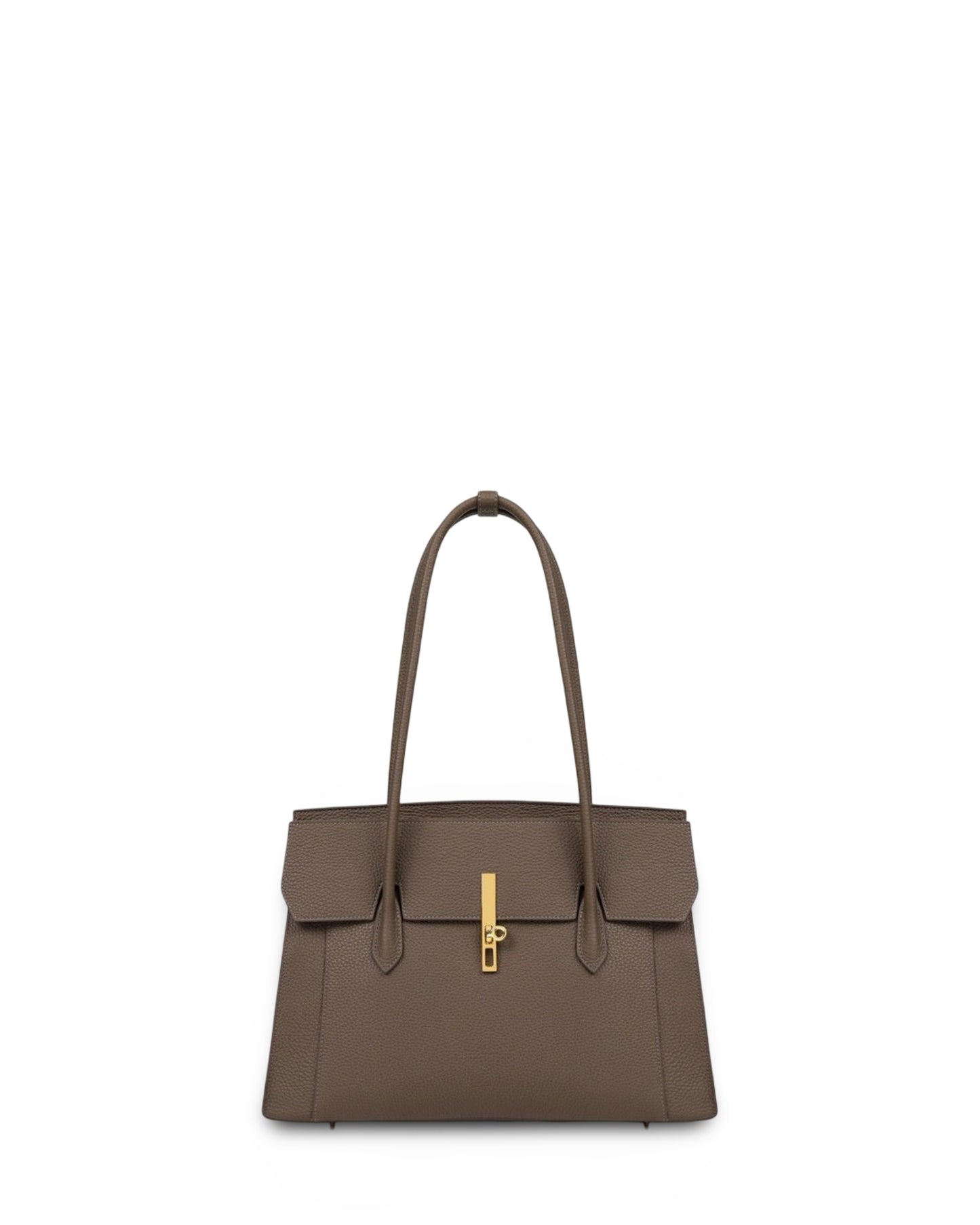 Women's Simple Solid Color Large Capacity Tote Bag