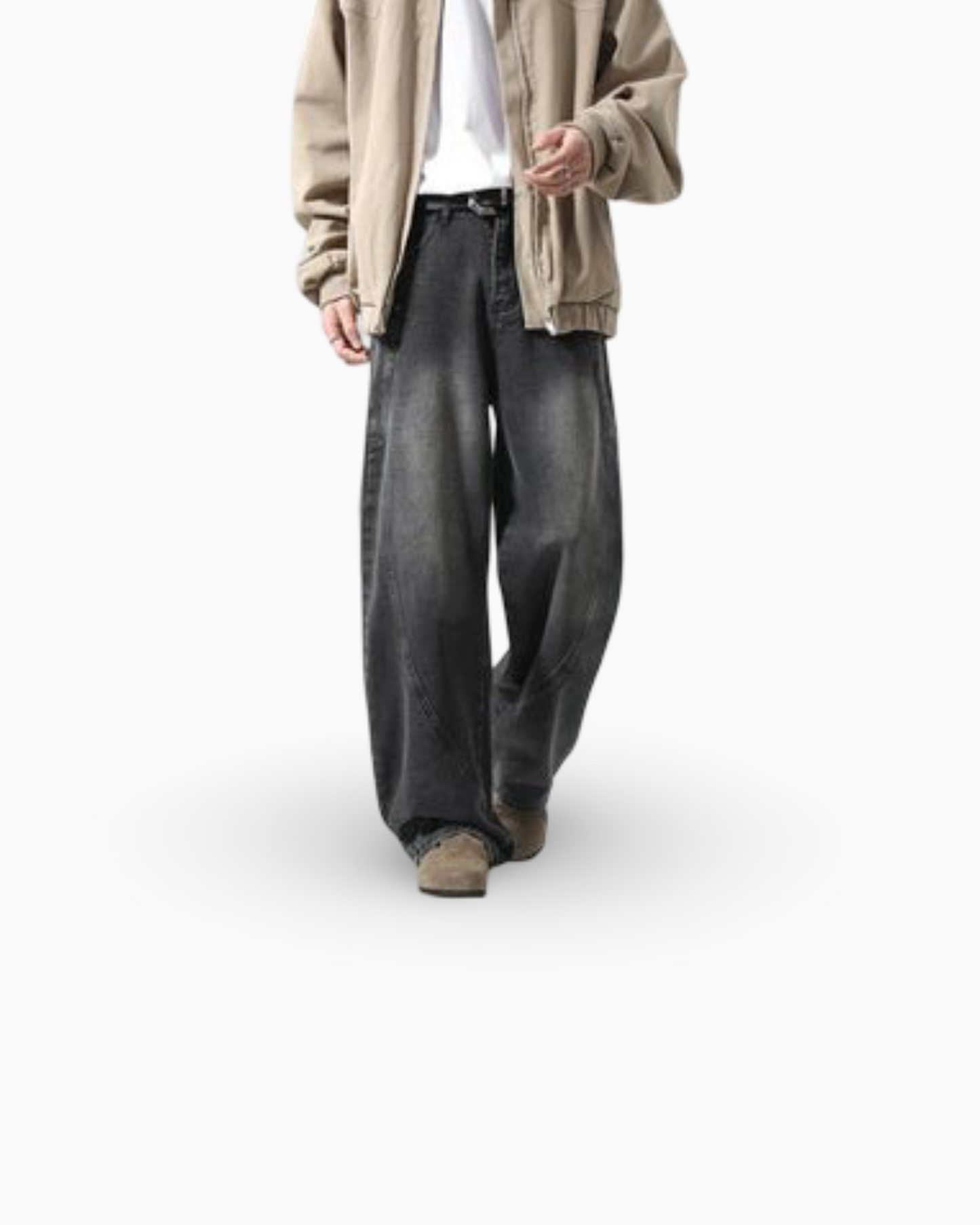 New Men's Matchet Pants Stitching Three-dimensional Design Trousers