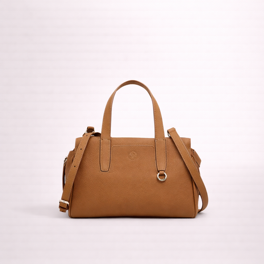 Compact Structured Tote with Dual Carry Straps