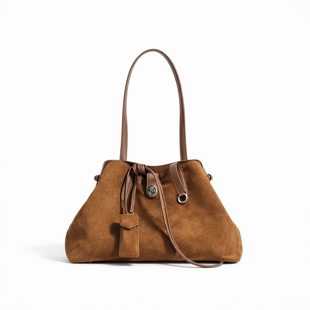 Urban Square Two Layer Leather Bag