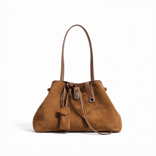 Urban Square Two Layer Leather Bag