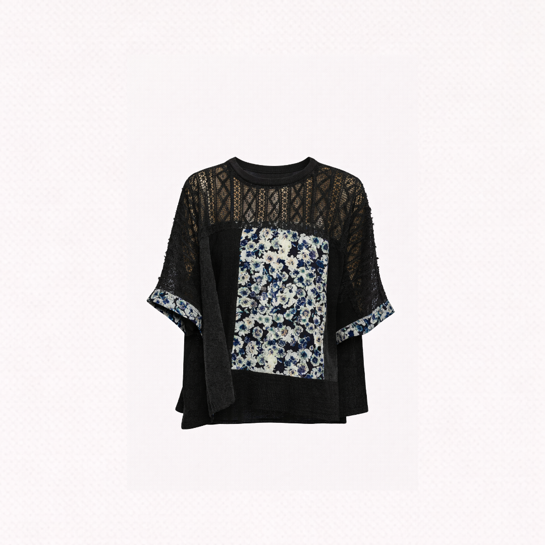 Midnight Bloom Panel Top