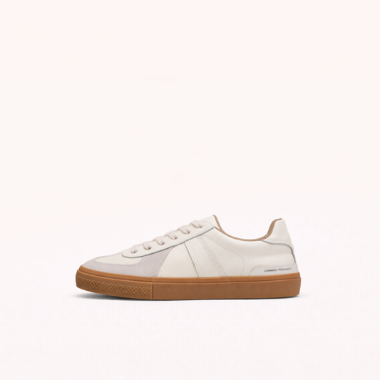 Clean Low Sneaker – Full Leather Upper with Gum Sole
