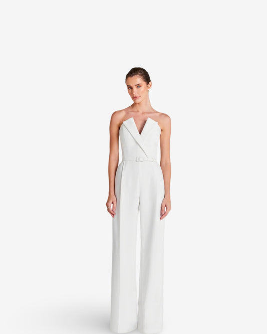 Foam Mesh Top Jumpsuit Casual Suit