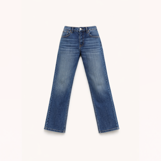 Deep Indigo Precision Straight Jeans