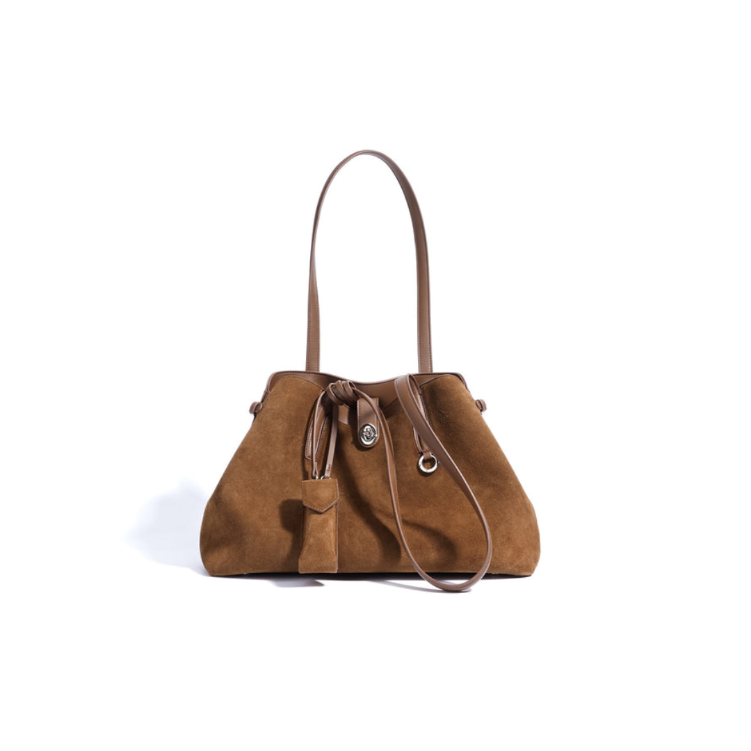 Urban Square Two Layer Leather Bag