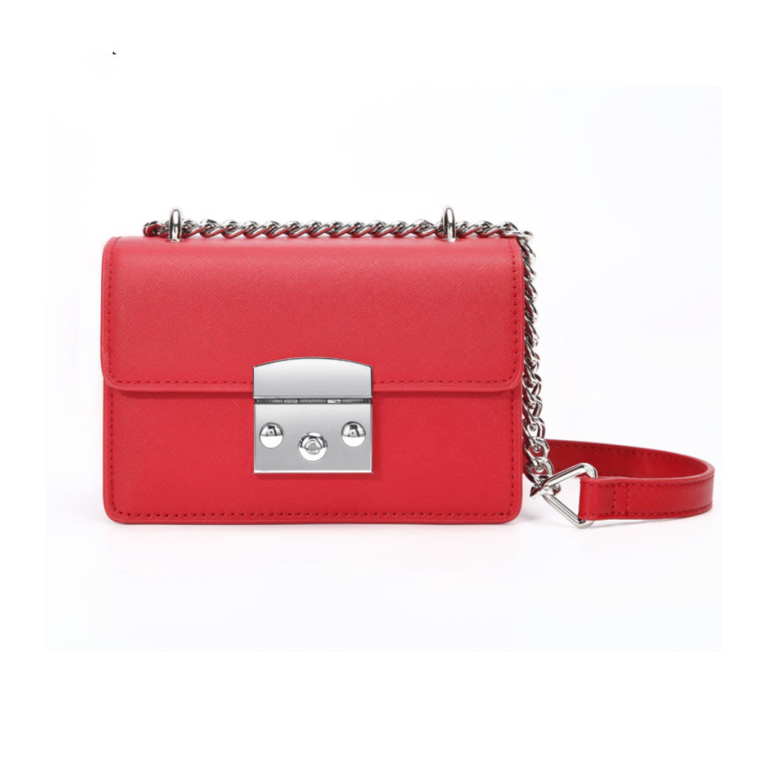 Ladies chain small square bag
