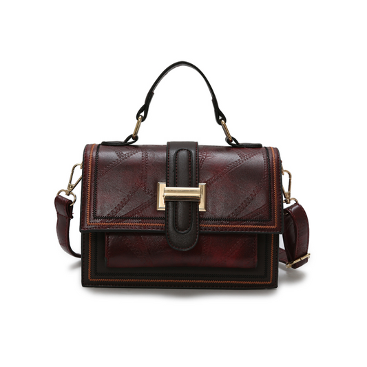 All-match Fashion Portable Retro Messenger Bag Small Square Bag