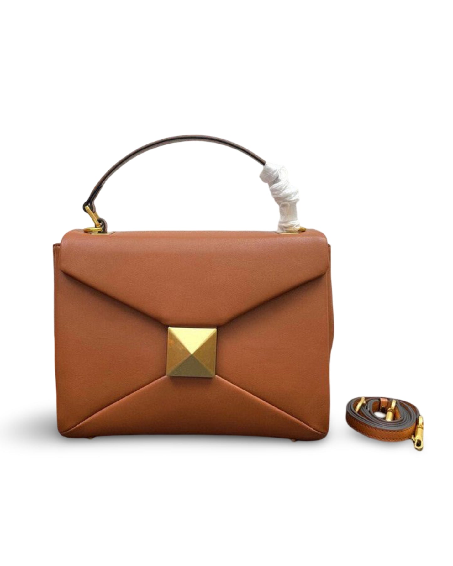 Women's Fashion Veil Portable Retro Brass Metal Shoulder Bag