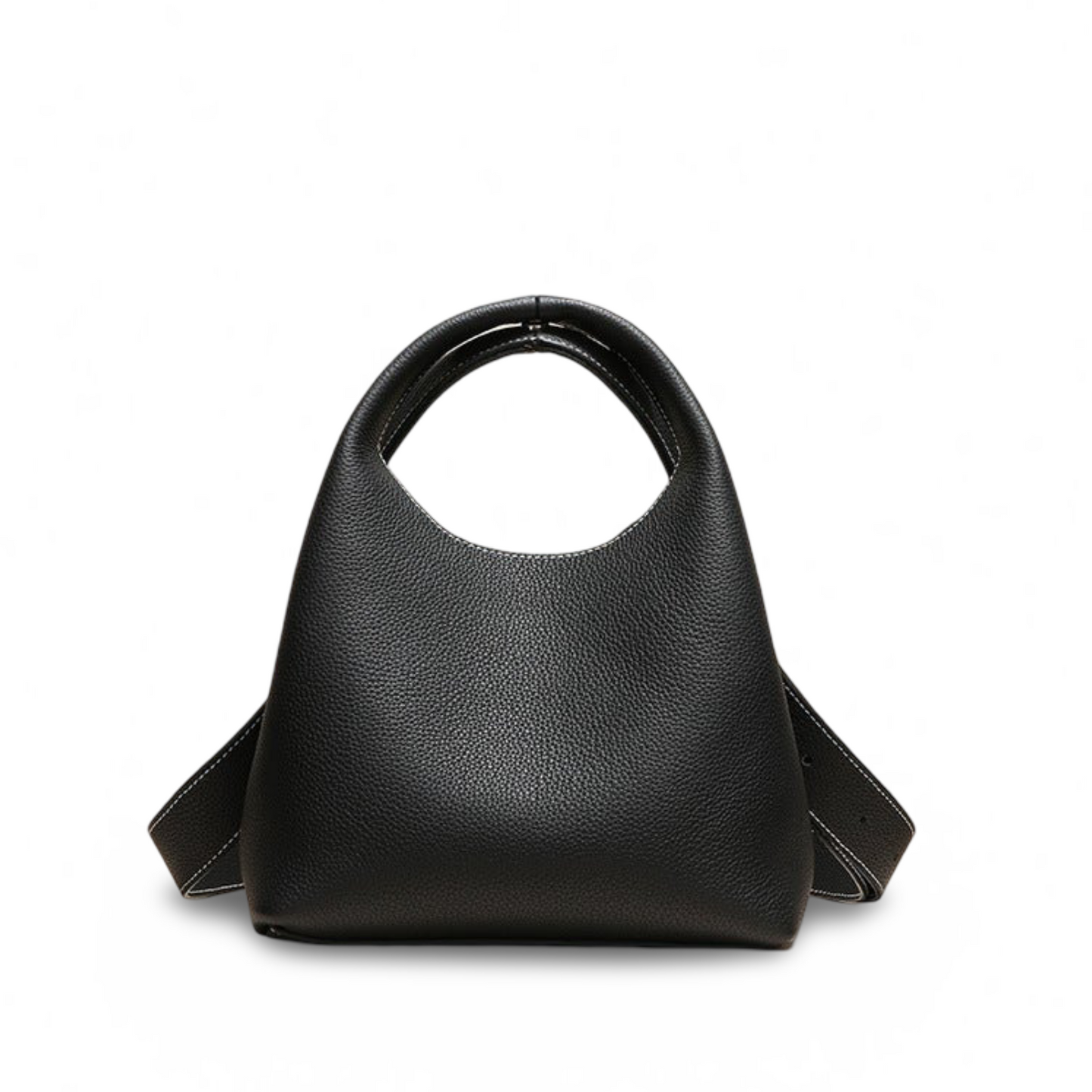 Women's Fashionable Temperament Top Layer Cowhide Leather Crossbody Bag